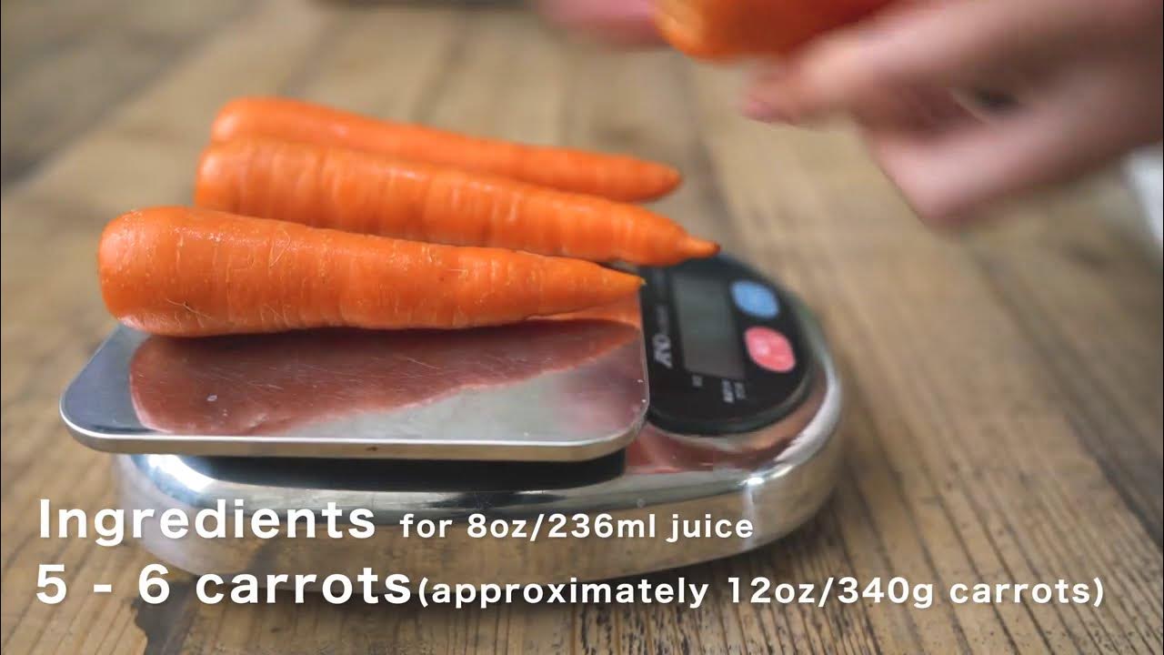 GERSON THERAPY CARROT JUICE YouTube