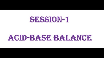 NCLEX-RN preparation session-1 l Acid-Base Balance l  by Nursing Lectures