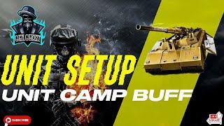 Warpath - Everything you need to setup your units/officers for Def/offensive!(Camp Buffs explained!)