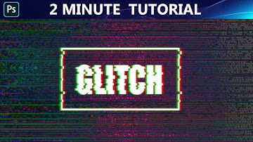 2 Minute Trick in Photoshop - Glitch Effect