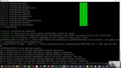 Preparing a contabo server for a load test with XAF Blazor