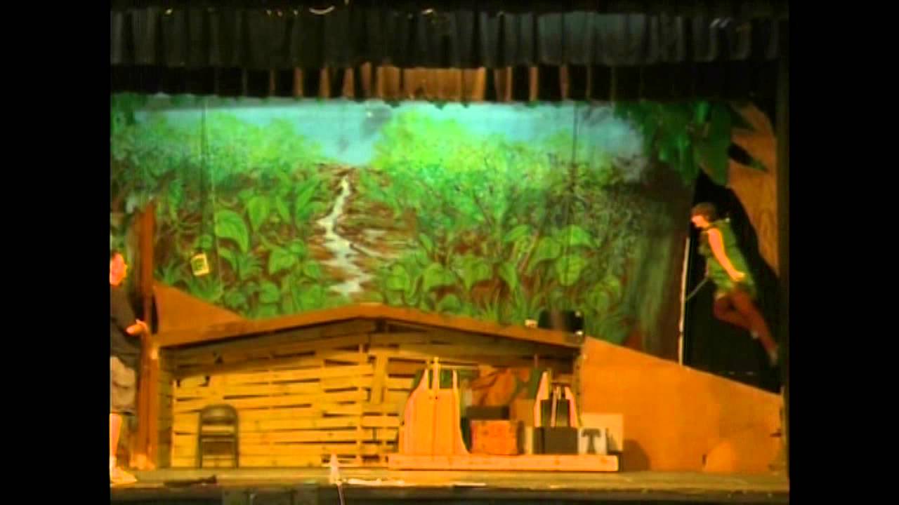 The cast of Delta Center Stage's Peter Pan get to Fly!