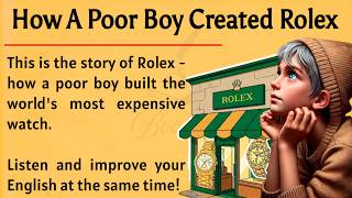 How A Poor Boy Created Rolex || Learn English Through Story Level 3 🔥 || English Listening Practice✅