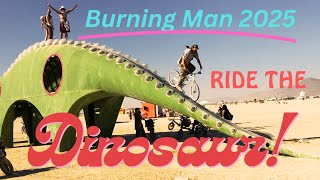 Burning Man Dino Crash 2025