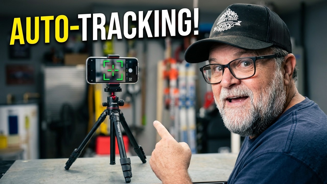 ULANZI TT23 Auto Face Tracking Tripod review