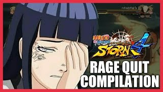 Rage Quit Compilation | 50 Subscriber's Special | Naruto Ultimate Ninja Storm 4 Road To Boruto