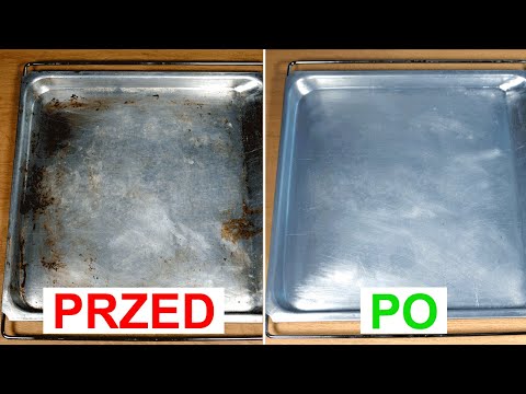 Wideo: Jak czyścić blachę do pieczenia z sadzy i tłuszczu w domu: sprawdzone metody i środki