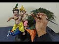 How to paint a ganpati  coloring a baal krishna by artistry