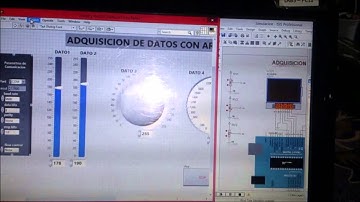 Adquisicion de datos con Arduino y LabVIEW con Bluetooth HC 06