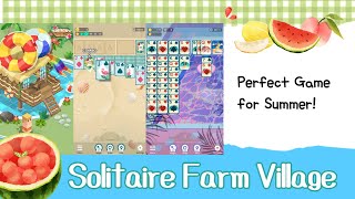 Solitaire Farm Village (Android, IOS) - Perfect for summer! screenshot 4