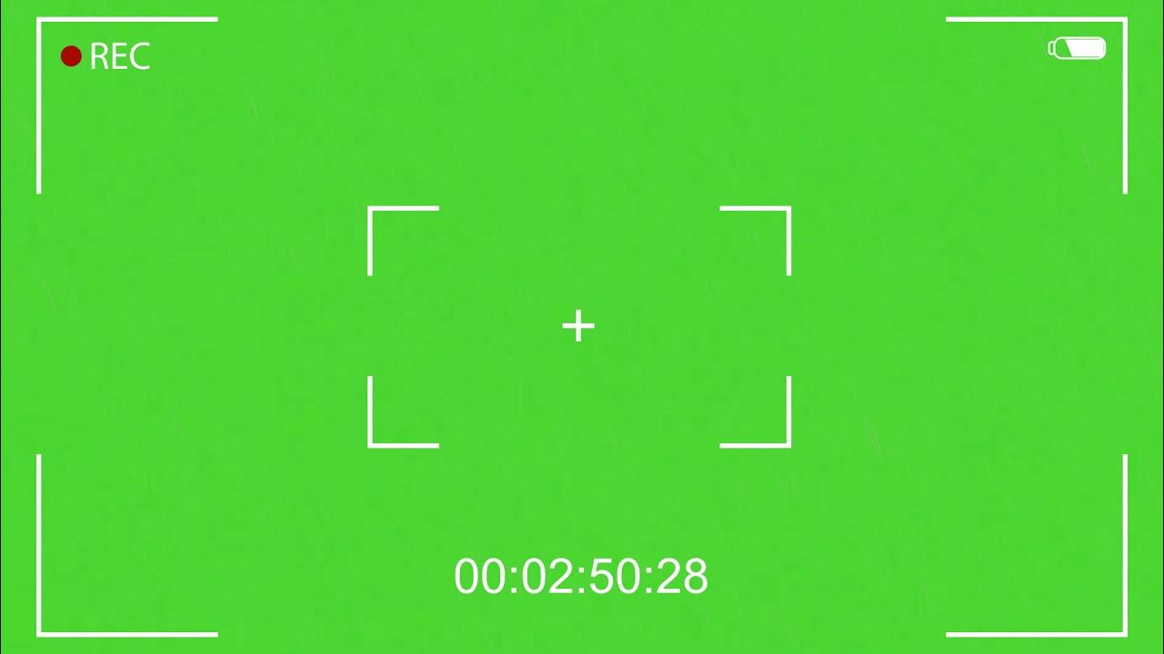 Camera Recording Green Screen Effect Royalty free Fx Cluster YouTube