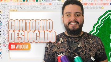 Como Criar um Contorno Deslocado no Wilcom  || Free Hand Bordados