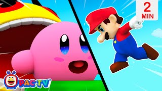 Mario + Rabbids Kingdom | Playing Mario vs Kirby | PAC 3D KIDS TV
