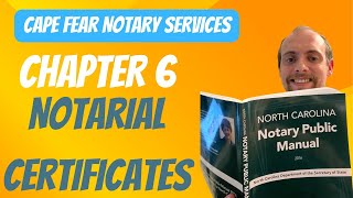 Mastering Notarial Certificates | NC Notary Public Guide