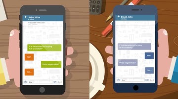OLX Chat  - 2D Motion Animation Explainer Video - By Videos Ninja