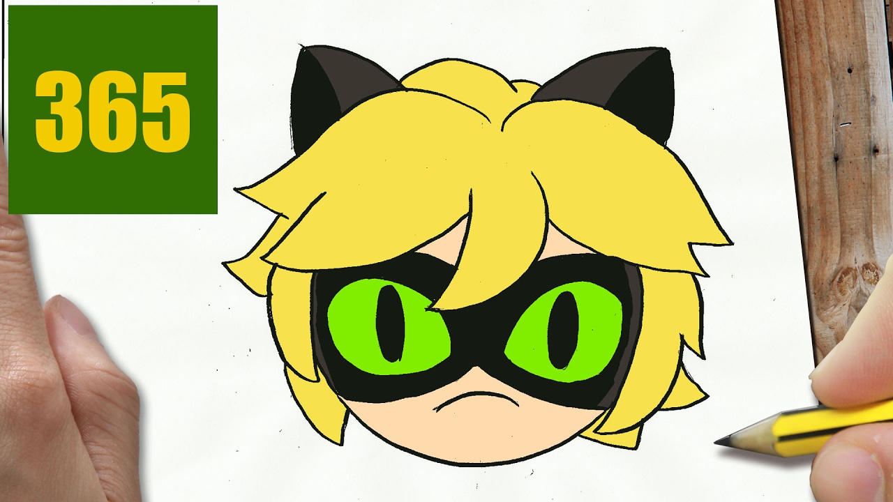 Comment Dessiner Chat Noir Kawaii Etape Par Etape Dessins Kawaii Facile Youtube