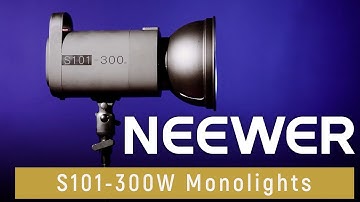 Neewer Demo | S101-300W Professional Studio Monolight Strobe Flash Light