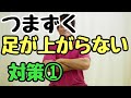 【つまずきやすい人、足が上がりにくい人はこれ①】東京都　目黒区　自律神経　自律神経の乱れ　自律神経失調症 整体　武蔵小山　頭痛　耳鳴り めまい 慢性疲労　内臓疲労　更年期　不眠　パニック/原町接骨院