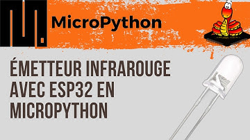 Utiliser un ÉMETTEUR INFRAROUGE sur un ESP32 | #12