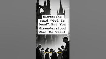 “‘God Is Dead’ — What Nietzsche Really Meant (The Truth About His Warning)” #nietzsche #philosophy
