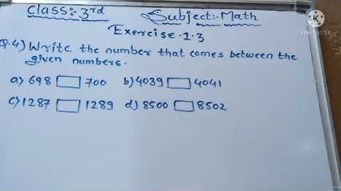 3rd Class Mathematics|| Numbers beyond 999|| Exercise 1.3 Q - 4 , 5, and 6|| Viva Education 👍.