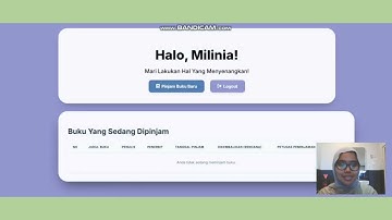 Poyek Pemrograman Web Lanjut : Sistem Informasi Perpustakaan