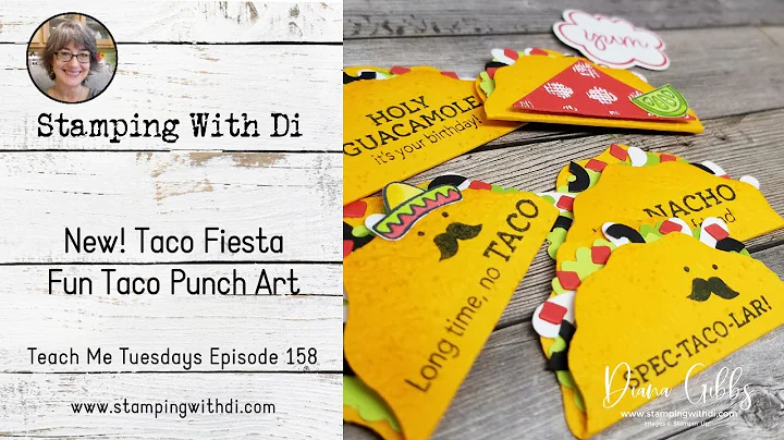 New! Taco Fiesta - Punch Art Taco - Teach Me Tuesd...