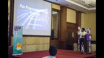 try! Swift India 2017 - Pair programming with the computer