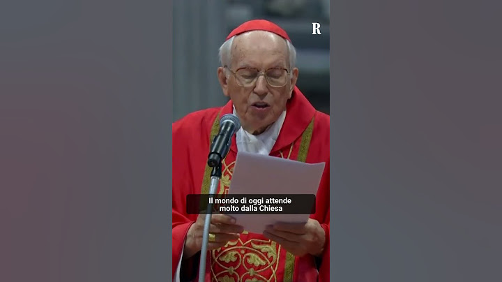 La messa Pro eligendo pontefice apre il Conclave per il nuovo Papa