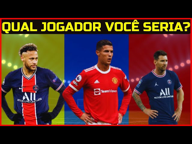 🔥 Qual JOGADOR de FUTEBOL que atua no BRASIL você SERIA? ⚽ Faça o TESTE  AGORA mesmo 