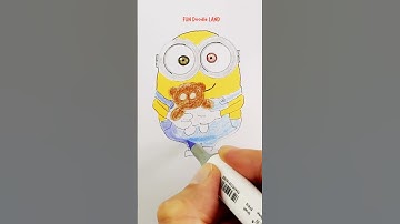 I Spent 24 Hours Learning to Draw Minions Like King Bob and Here