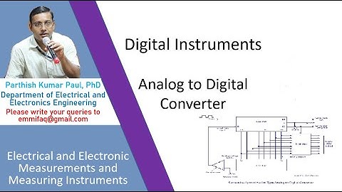 5. Digital Instruments - Analog to Digital Converters