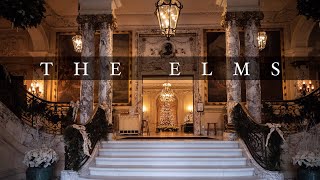 Christmas at The Elms Mansion in Newport, RI (4k)
