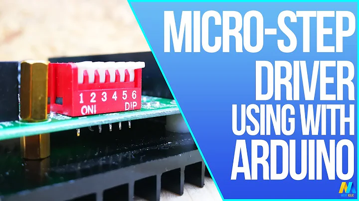 Using MicroStep Stepper Motor Driver with Arduino | TB6600 (TB67S109AFTG)