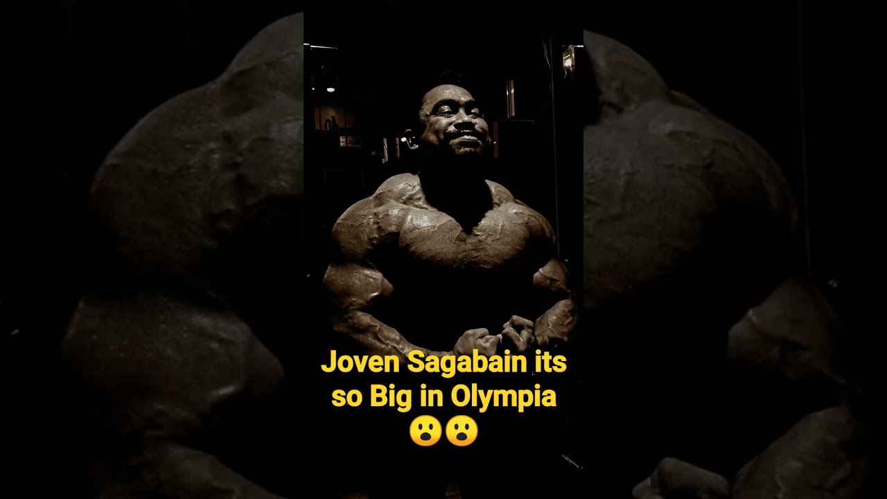 The First pure Filipino Joven Sagabain So big into Mr. Olympia 😮😮
