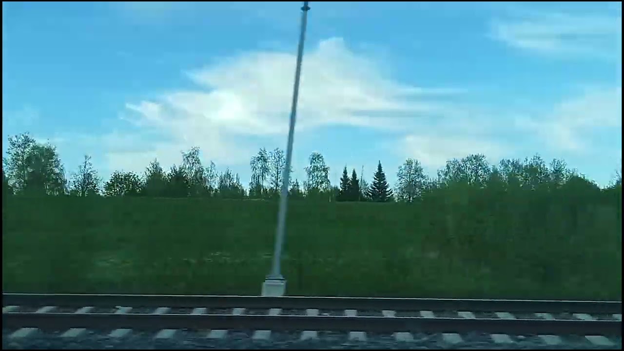 Short Scenic Train Ride | Oulu to Kampele  Finland 🇫🇮!