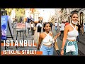 Istanbul Turkey 2021 | Istiklal Street Istanbul Walking Tour | 4K UHD 60fps|heart Of Business Turkey
