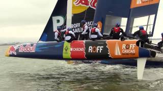 Red Bull Youth America’s Cup  Practice Begins, 12 August 2013 John Navas Video.