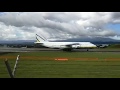 Antonov 124 despegando de Aeropuerto Juan Santamaría - Costa Rica- 2do Avión más grande Mundo