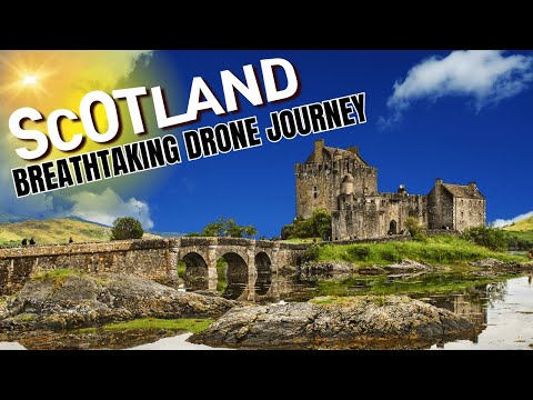 drone footage Scotland