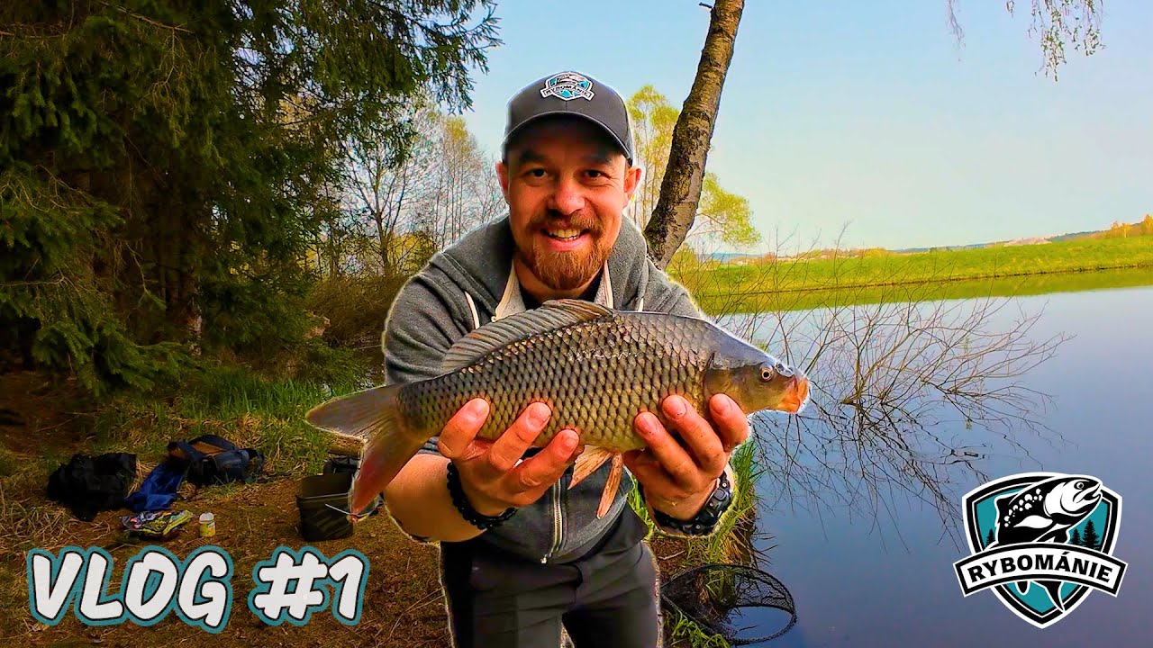 Jak šel vláčkař na kapry se splávkem - VLOG RYBOMÁNIE #1