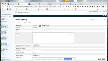 Log Entries for PowerTeacher