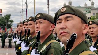 Праздничный парад к 75-летию Победы в Улан-Удэ