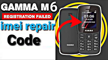 All GAMMA Mobiles invalid Sim Codes | All Gamma M6 Keypad Invalid SIm 2025