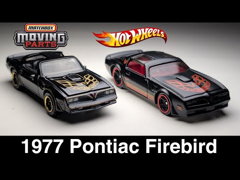 1977 Pontiac Firebird - Hotwheels vs Matchbox - YouTube