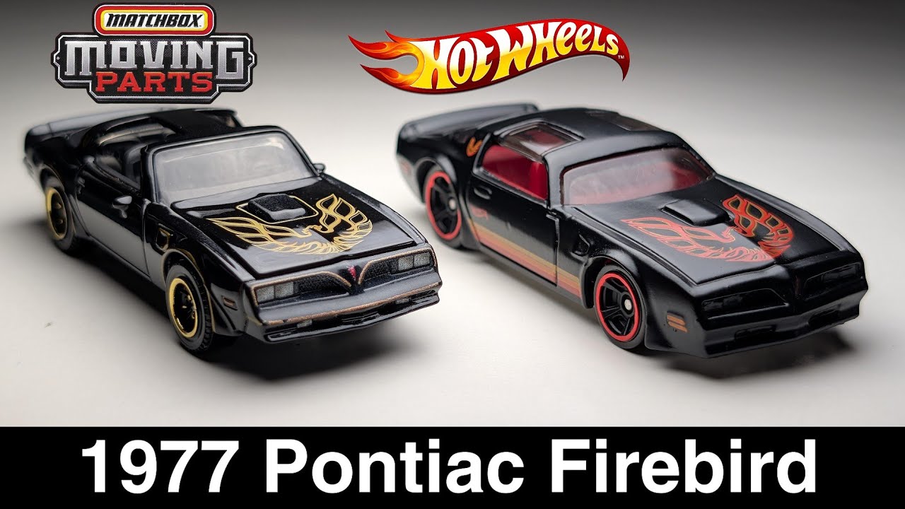1977 Pontiac Firebird - Hotwheels vs Matchbox - YouTube