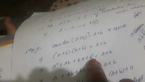 every  boolean  ring  is commutative