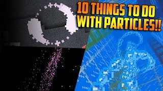 10 Fun Things You Could Make With NEW Particles!! - Minecraft PE screenshot 3