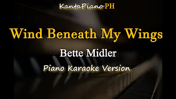 Wind Beneath My Wings - Bette Midler (Piano Karaoke Version)