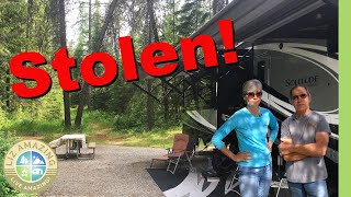 Campground thieves took over $7000 worth of stuff from our campsite | RV Life | RV Security camera